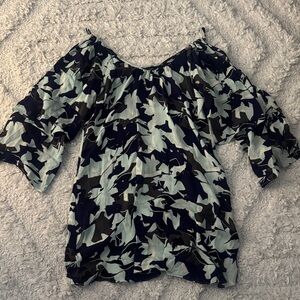 Floral Off-Shoulder Women's Dress